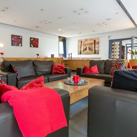 Modern Holiday In With Campfire Area